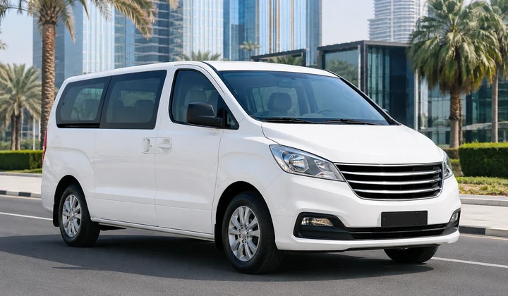 Hyundai H1-style passenger van