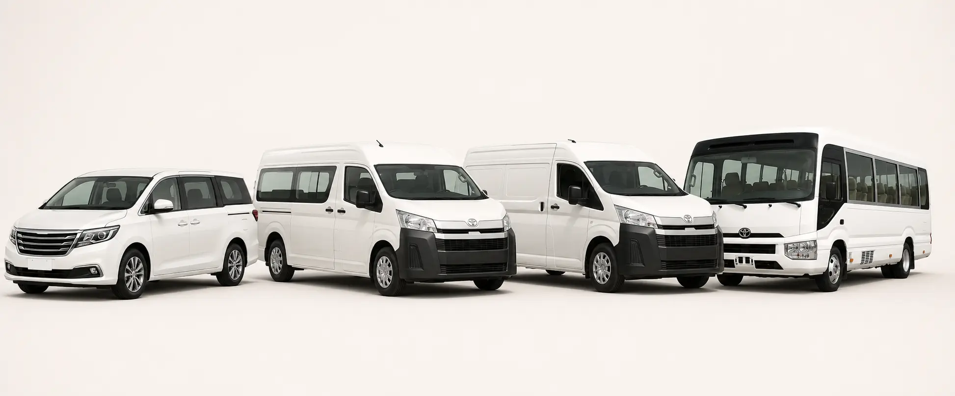 Bus World commercial vans for delivery and business transport