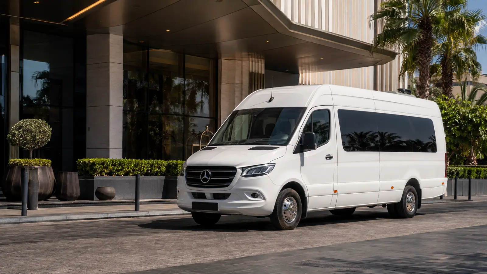 Mercedes Sprinter Van available from Bus World in the UAE