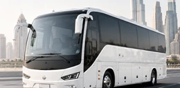 Luxury coach bus