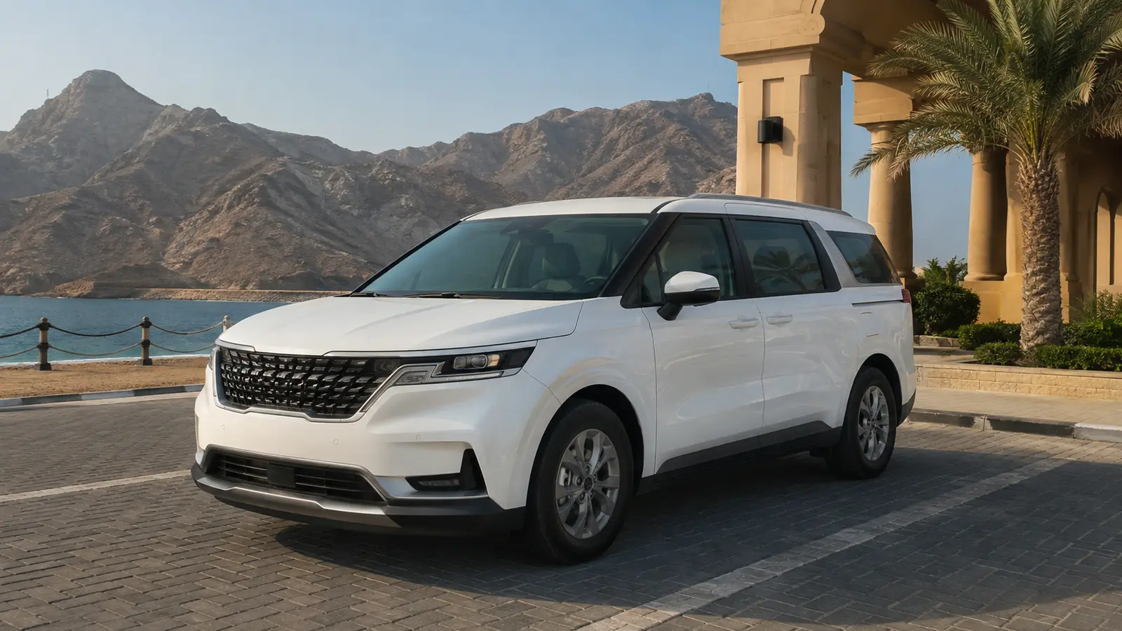 7–8 seater vehicle for small-group transport in Fujairah