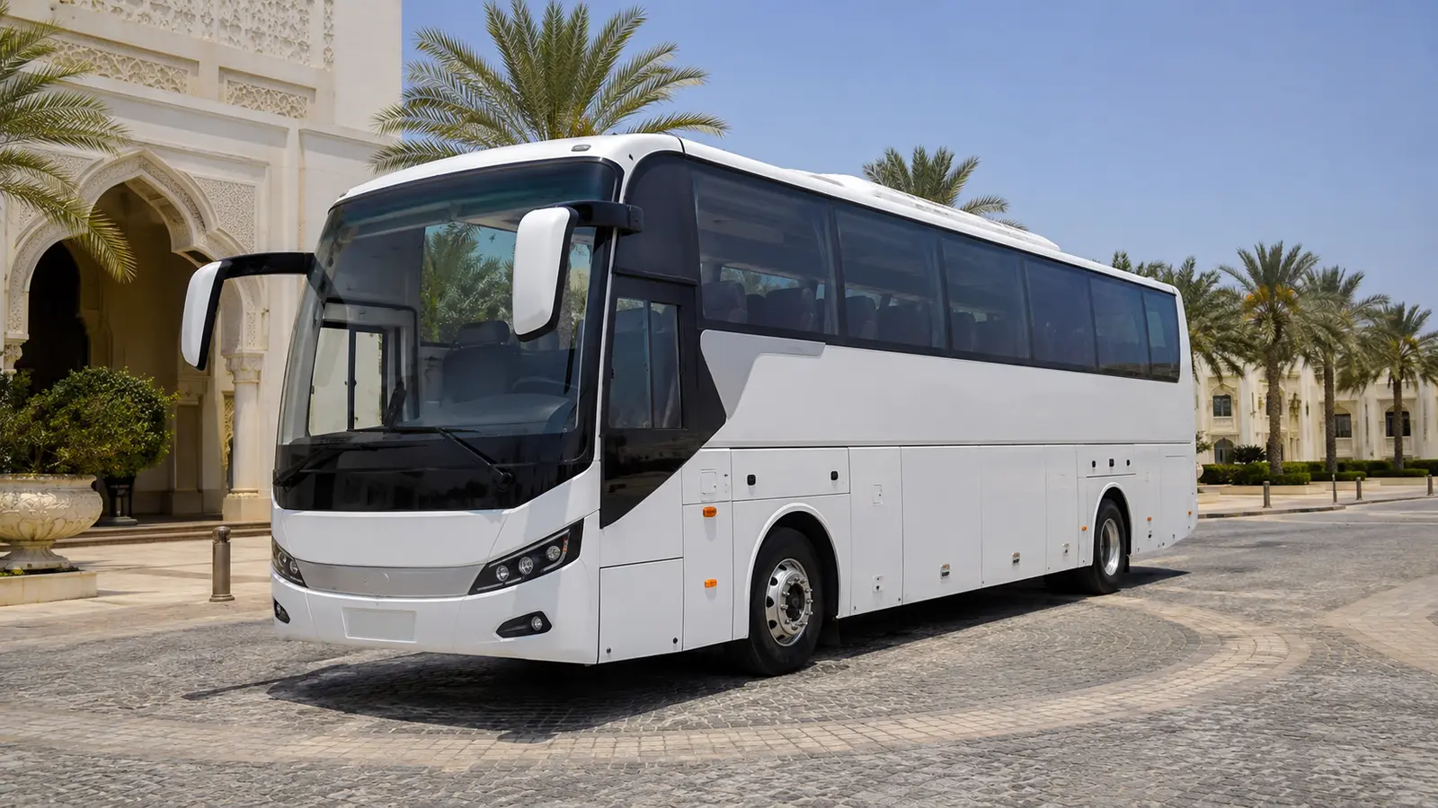 50 seater bus for large group transport in Sharjah